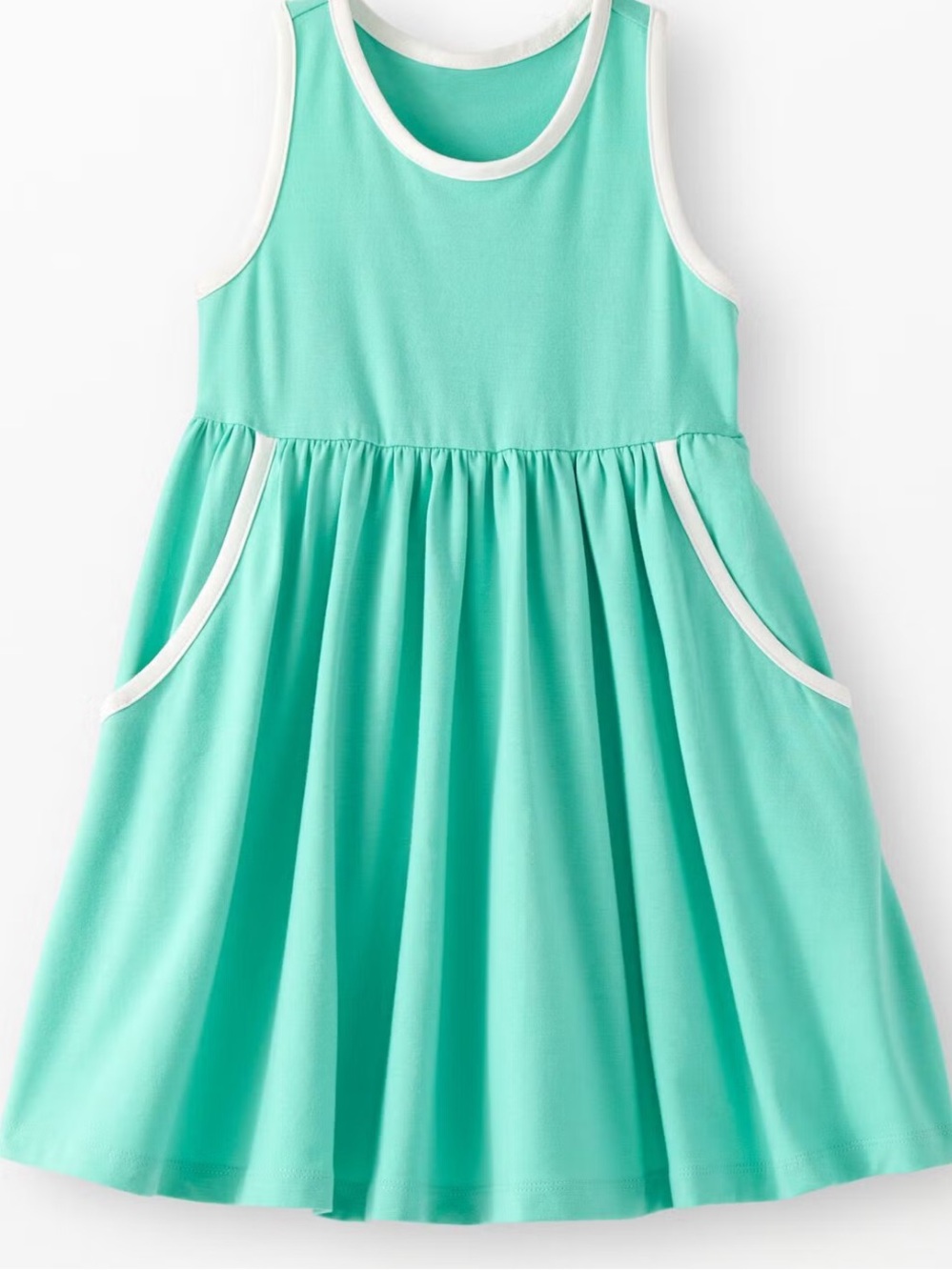 Hanna Andersson racer back dress w/pockets 3T gently used